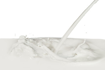 Image showing milk splash