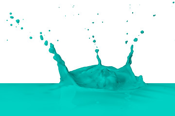 Image showing splashing paint