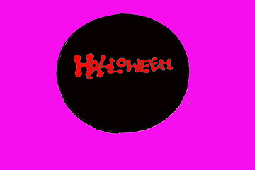 Image showing circle of halloween