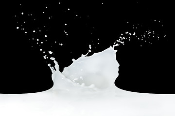 Image showing milk splash