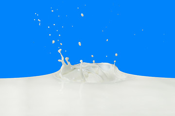 Image showing milk splash