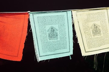 Image showing Tibetan prayer flags