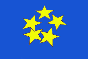 Image showing yellow stars