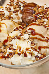 Image showing  hot fudge sundae