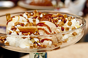 Image showing  hot fudge sundae