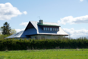 Image showing The modern house