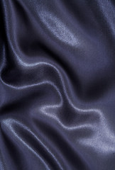 Image showing Smooth elegant black silk 