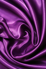 Image showing Smooth elegant lilac silk can use as background 