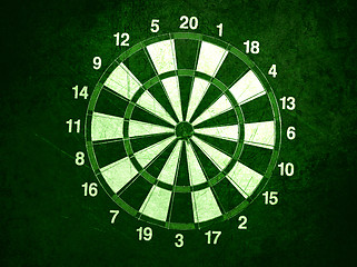 Image showing dart board