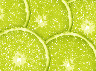 Image showing Slice of fresh lime