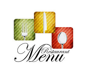 Image showing Restaurant menu 