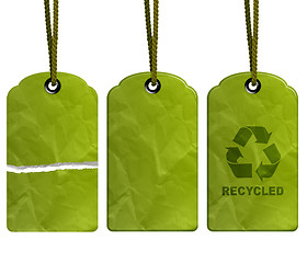 Image showing Eco Recycle Tag