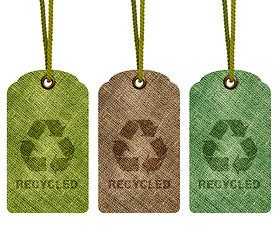 Image showing Eco Recycle Tag