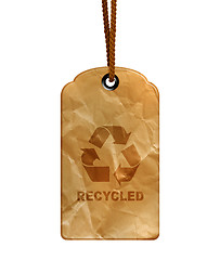 Image showing Eco Recycle Tag
