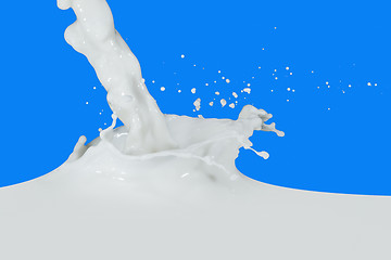 Image showing milk splash