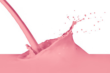 Image showing splashing milk