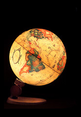 Image showing Iluminated Globe