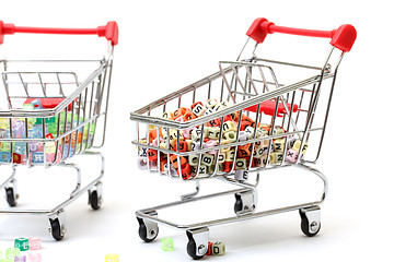 Image showing Shopping Carts