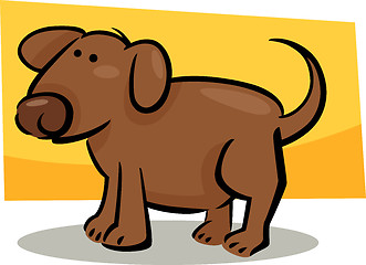 Image showing cartoon doodle of dog
