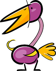 Image showing cartoon doodle of bird