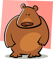 Image showing cartoon doodle of bear