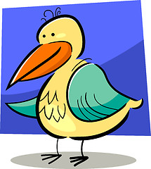 Image showing cartoon doodle of bird