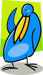Image showing cartoon doodle of bird