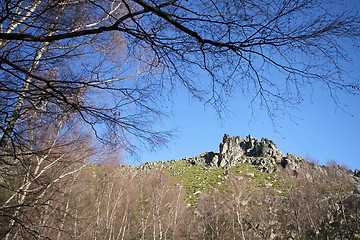 Image showing beautiful mountain landscape, nature and wildlife photo