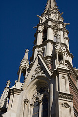 Image showing Steeple of Baroque Church