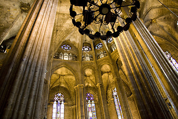 Image showing Inside of European Cathedral