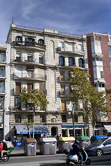 Image showing Spanish Apartment Building