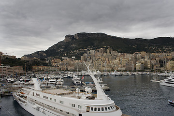 Image showing Boats in European Port