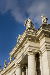 Image showing Statues at the Vatican