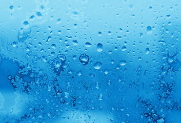 Image showing ice and water drops texture