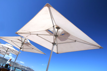 Image showing Parasols