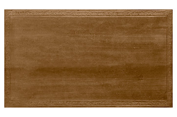 Image showing Framed wood texture