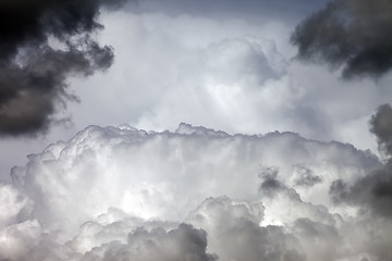 Image showing Cloudy sky background