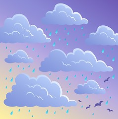 Image showing Cloudy sky background 4