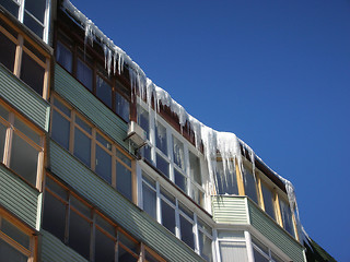 Image showing Icicles on the sun