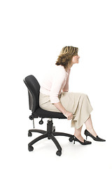 Image showing bad posture