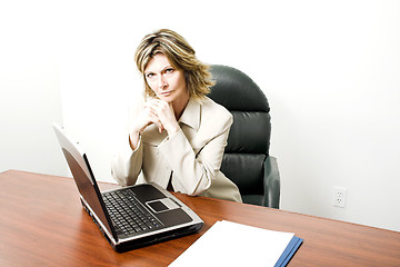 Image showing business woman