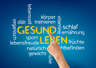 Image showing Gesund Leben