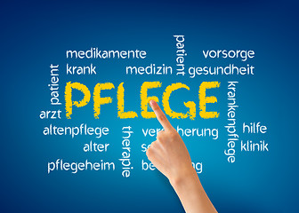 Image showing Pflege
