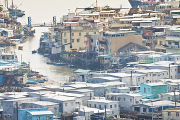 Image showing Tai O Fishing Village in Hong Kong