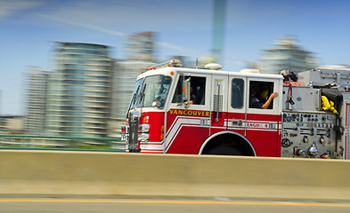 Image showing fire truck