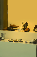 Image showing shoe store