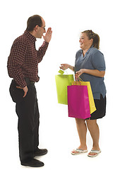Image showing couple arguing