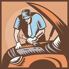 Image showing Automobile Mechanic Car Repair