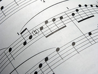 Image showing Curved Music