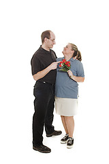 Image showing happy couple standing